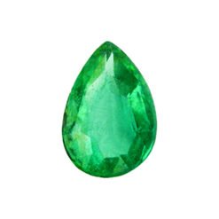 0.63 Ct. Emerald - Natural Earth Mined - Nova Era, Minas Gerais, Brazil - Pear Cut - Loose Gem