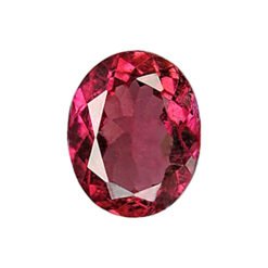 1.74 Ct. Rubellite Tourmaline - Natural Earth Mined - Mozambique - Oval Cut - 9x7 Calibrated - Loose Gem