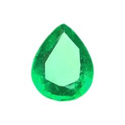 1.43 Ct. Emerald - Natural Earth Mined - Zambia - Pear Cut - 9x7 Calibrated - Loose Gem